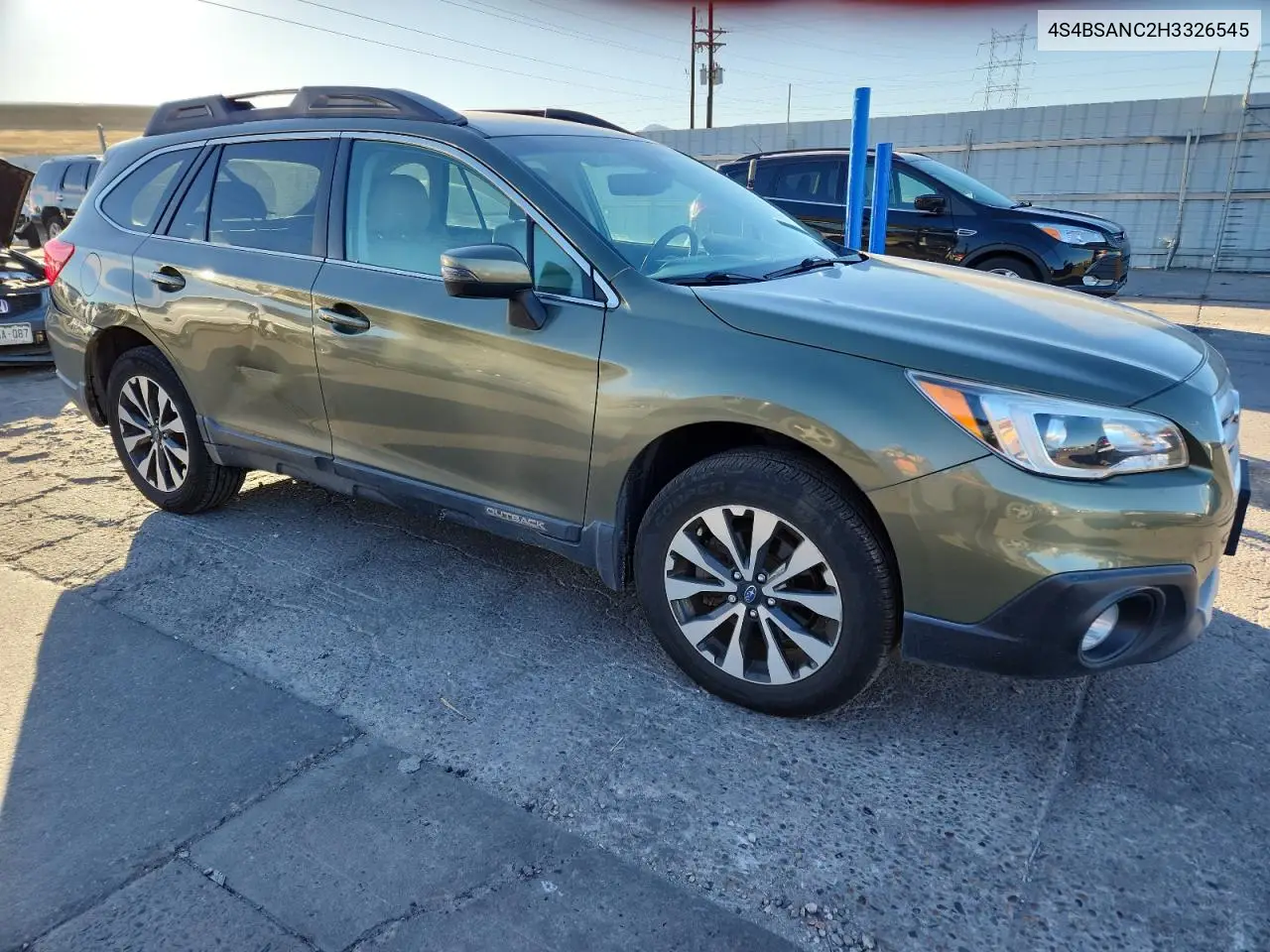 4S4BSANC2H3326545 2017 Subaru Outback 2.5I Limited