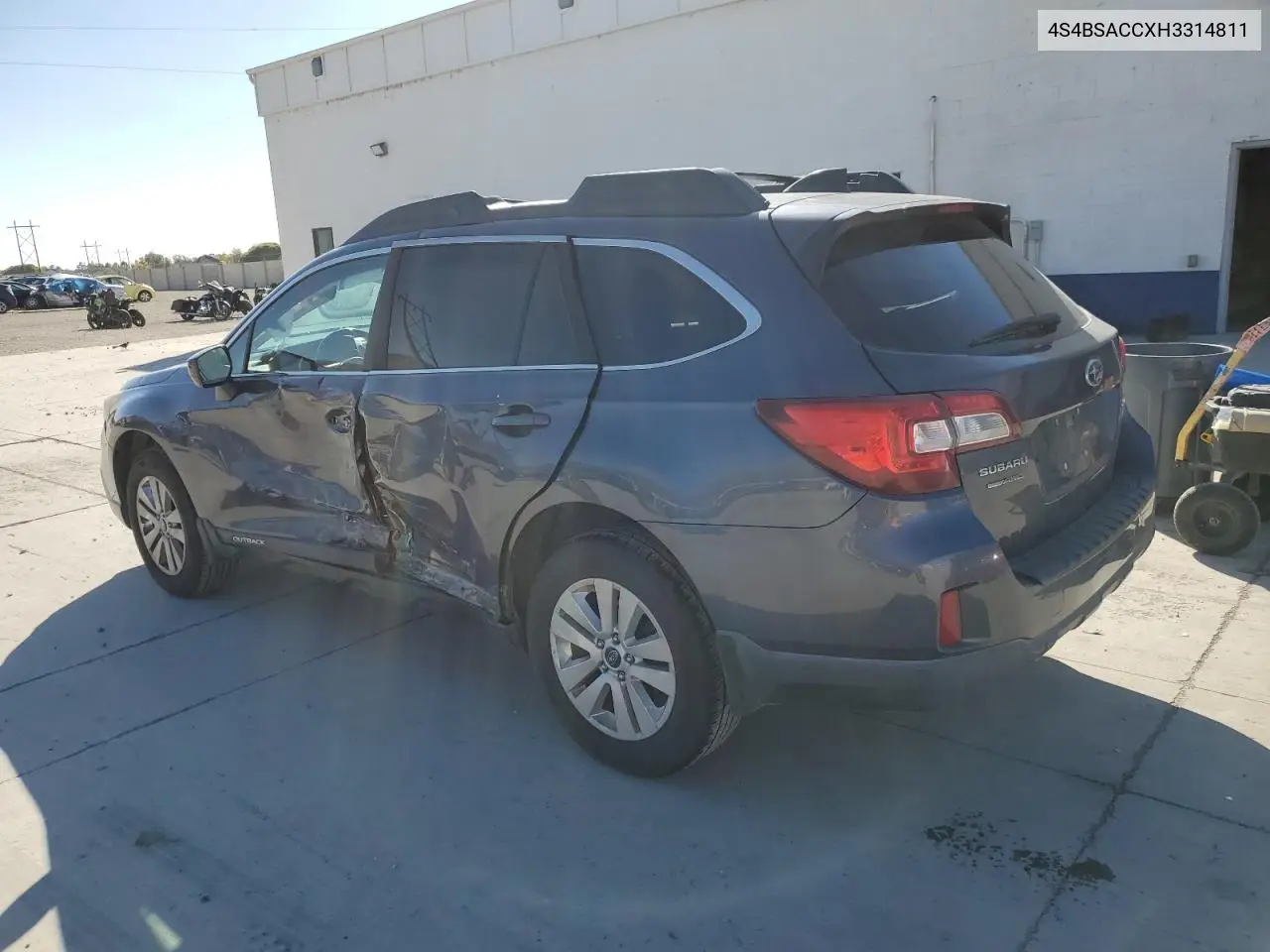 4S4BSACCXH3314811 2017 Subaru Outback 2.5I Premium