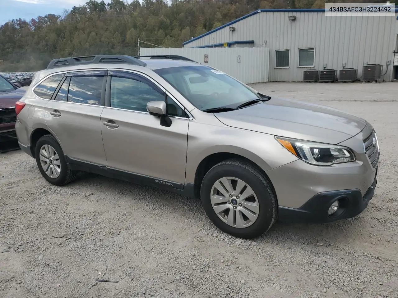 4S4BSAFC3H3224492 2017 Subaru Outback 2.5I Premium