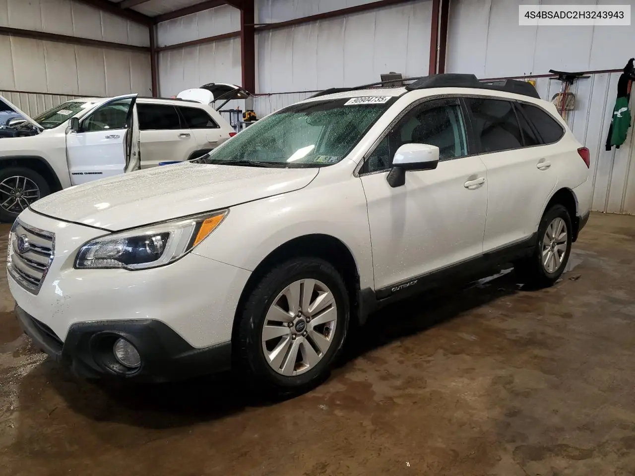 4S4BSADC2H3243943 2017 Subaru Outback 2.5I Premium