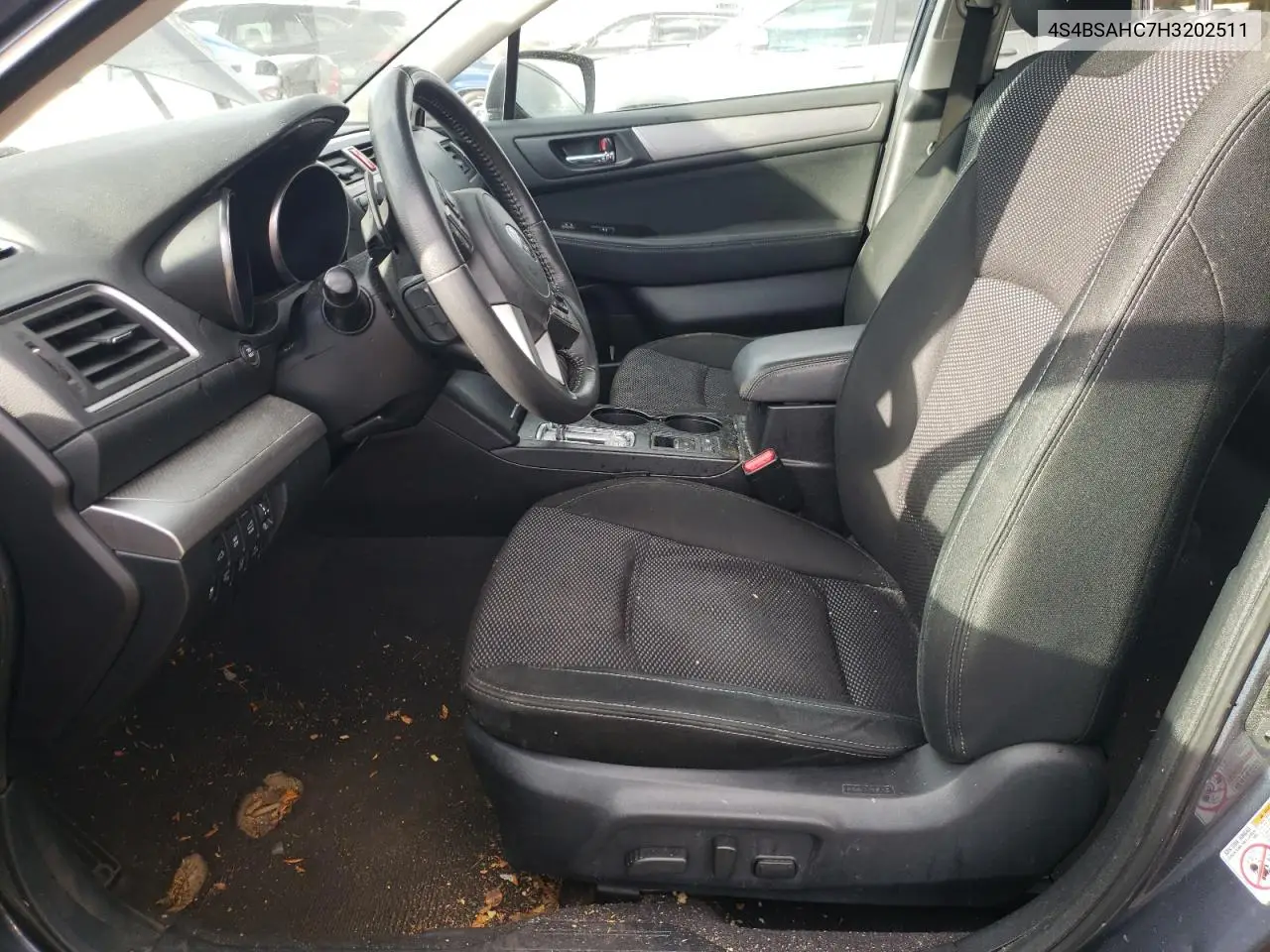 4S4BSAHC7H3202511 2017 Subaru Outback 2.5I Premium