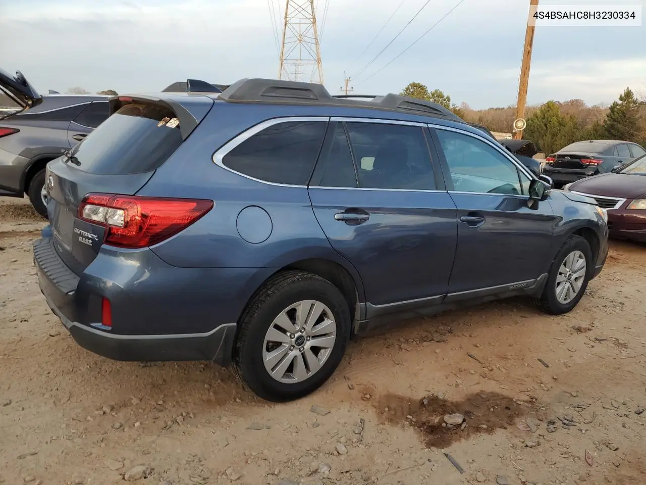 4S4BSAHC8H3230334 2017 Subaru Outback 2.5I Premium