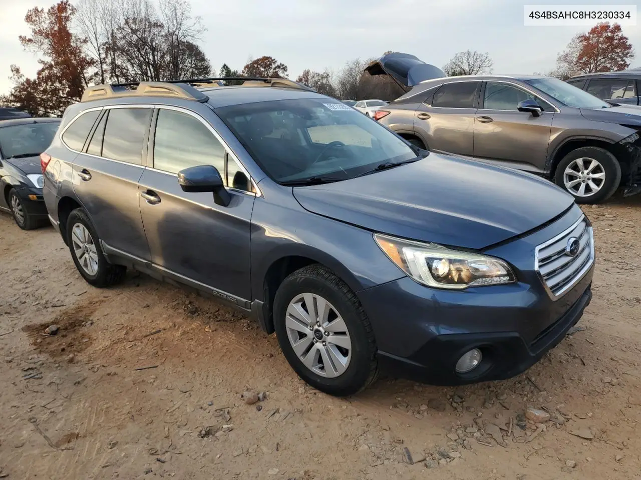 4S4BSAHC8H3230334 2017 Subaru Outback 2.5I Premium