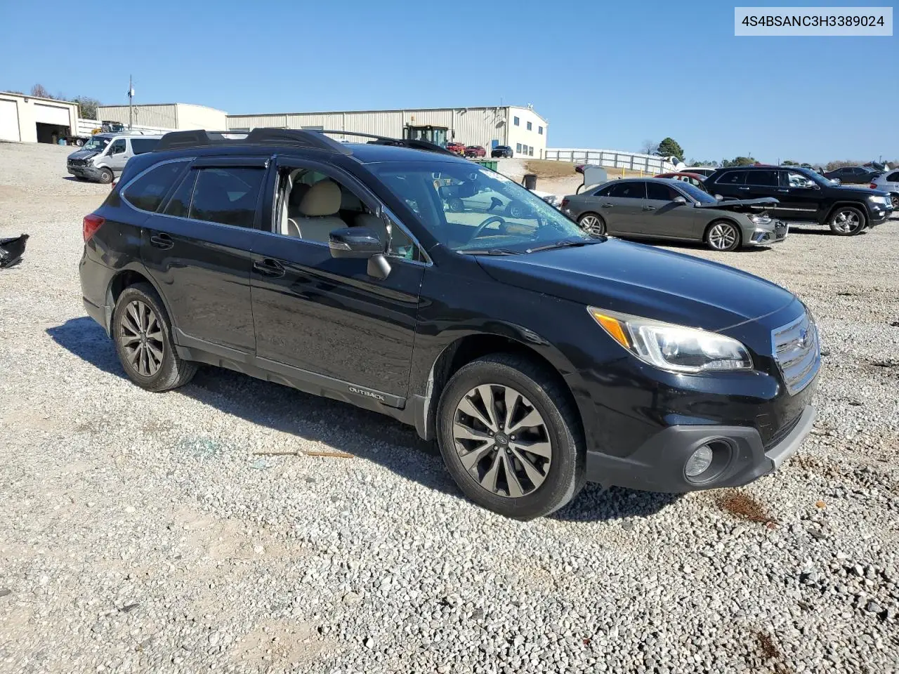 4S4BSANC3H3389024 2017 Subaru Outback 2.5I Limited