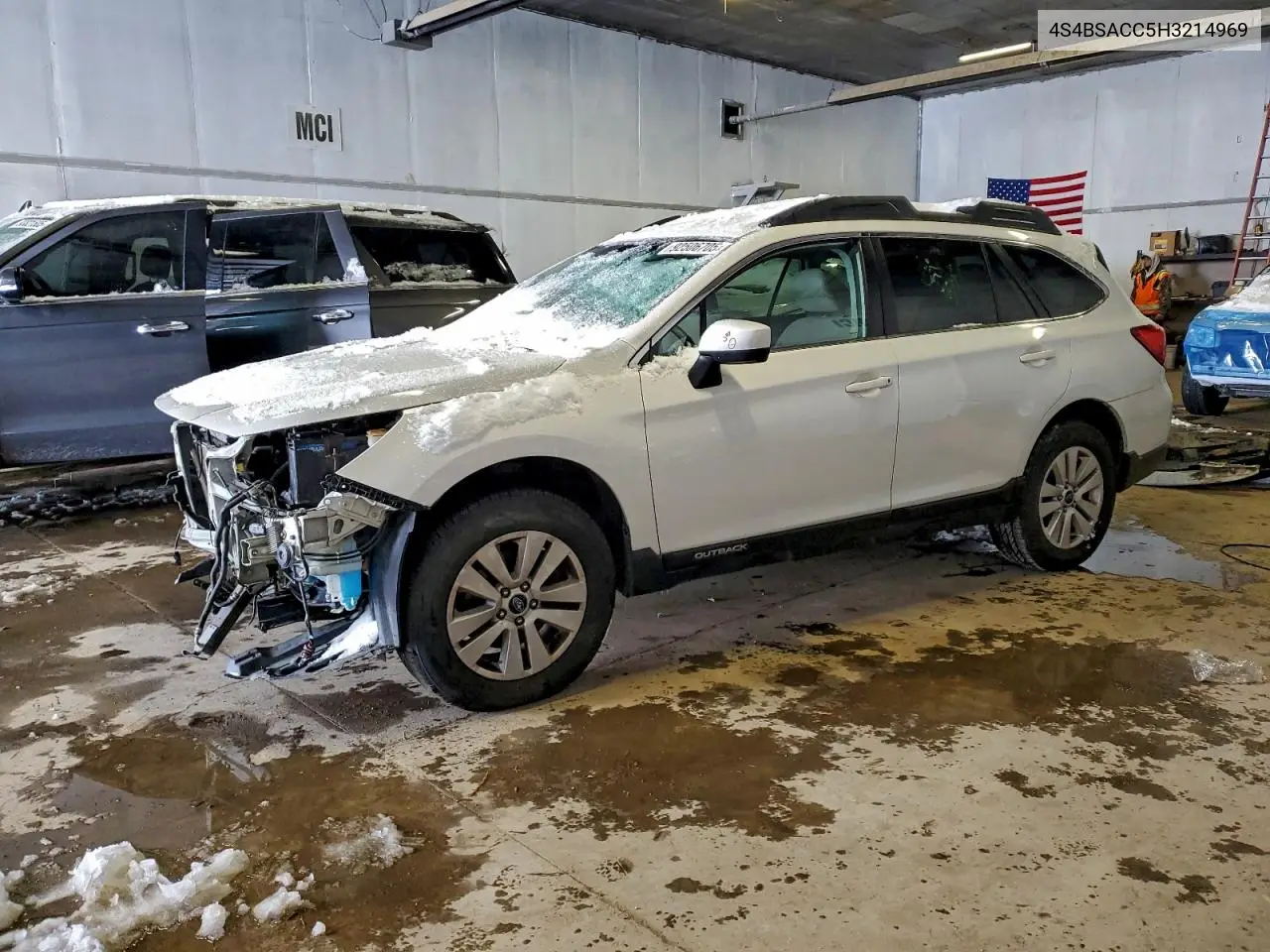4S4BSACC5H3214969 2017 Subaru Outback 2.5I Premium