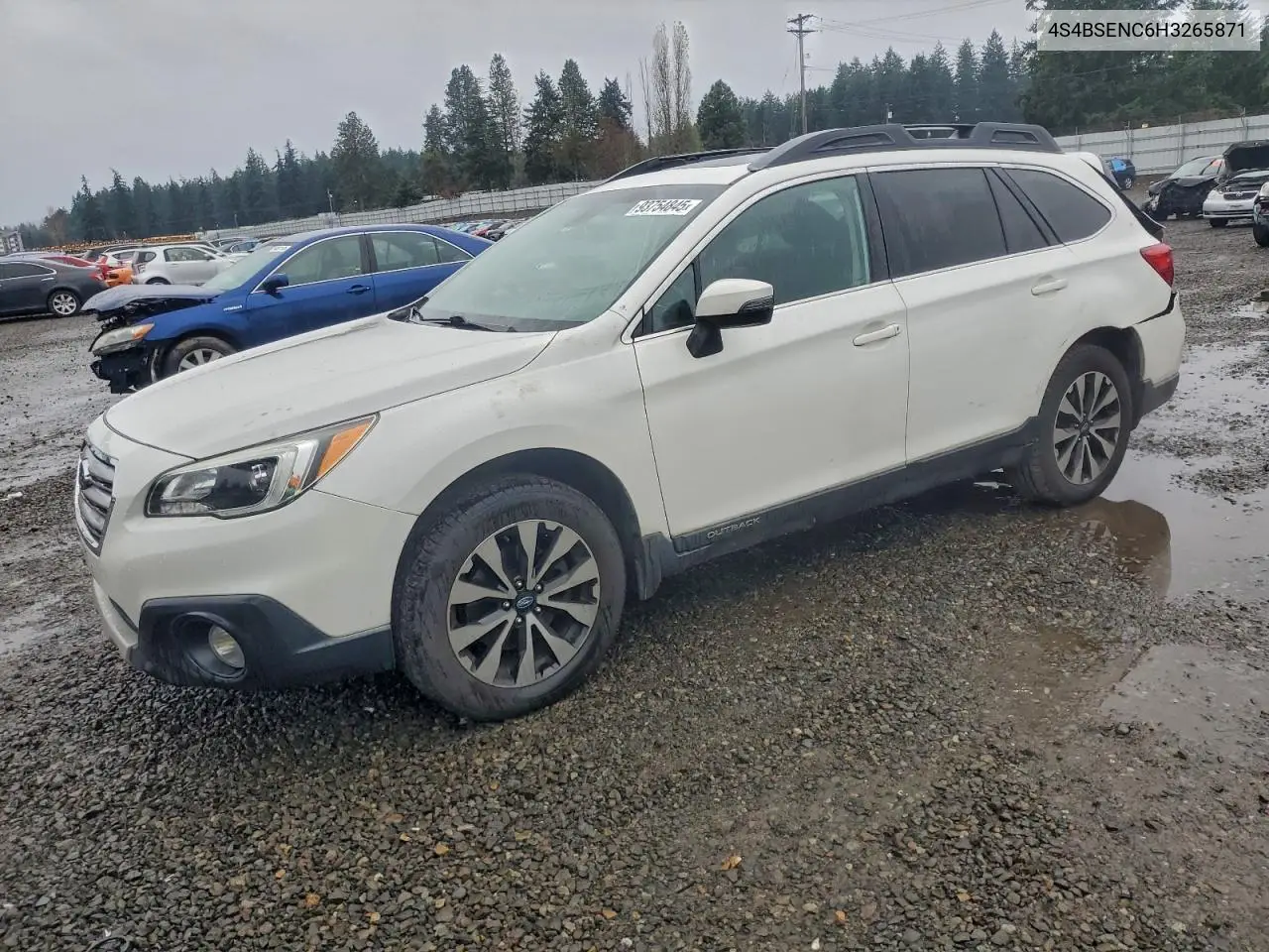 4S4BSENC6H3265871 2017 Subaru Outback 3.6R Limited
