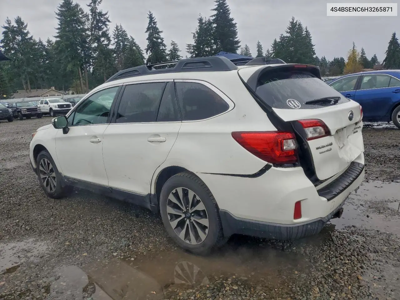 4S4BSENC6H3265871 2017 Subaru Outback 3.6R Limited