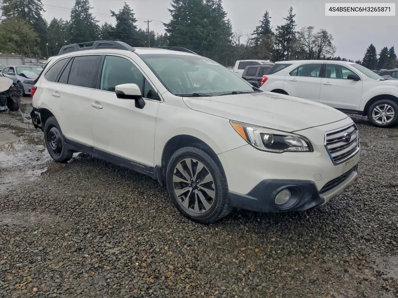 4S4BSENC6H3265871 2017 Subaru Outback 3.6R Limited