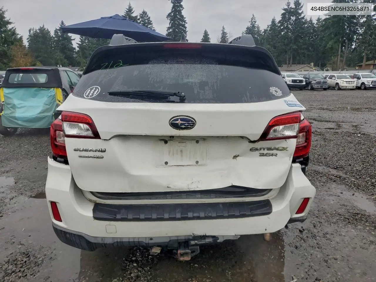 4S4BSENC6H3265871 2017 Subaru Outback 3.6R Limited