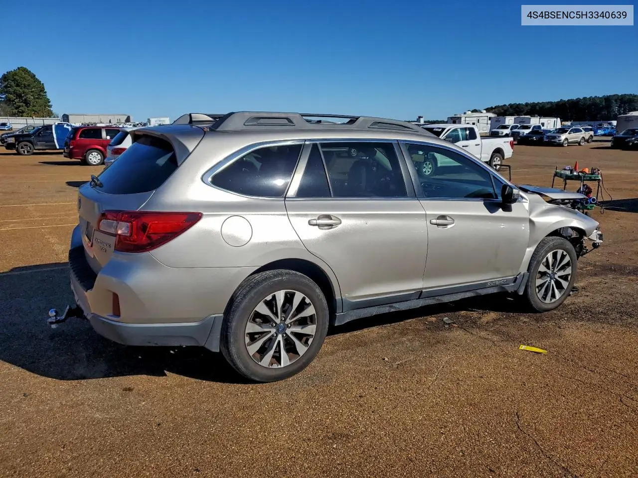 4S4BSENC5H3340639 2017 Subaru Outback 3.6R Limited