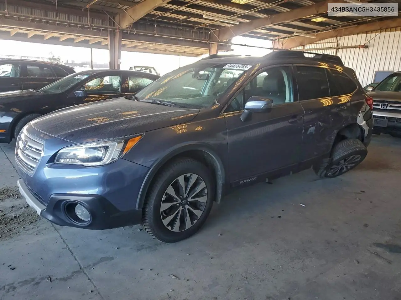4S4BSANC5H3435856 2017 Subaru Outback 2.5I Limited