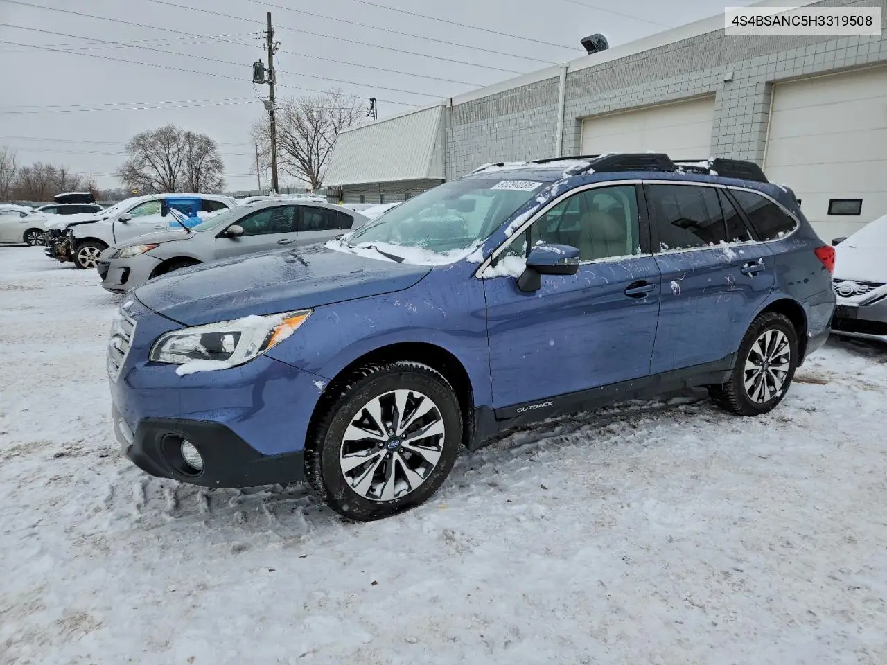 4S4BSANC5H3319508 2017 Subaru Outback 2.5I Limited