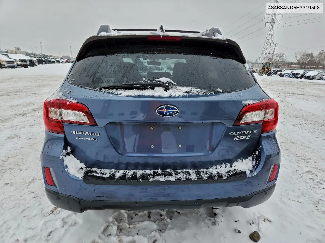 4S4BSANC5H3319508 2017 Subaru Outback 2.5I Limited