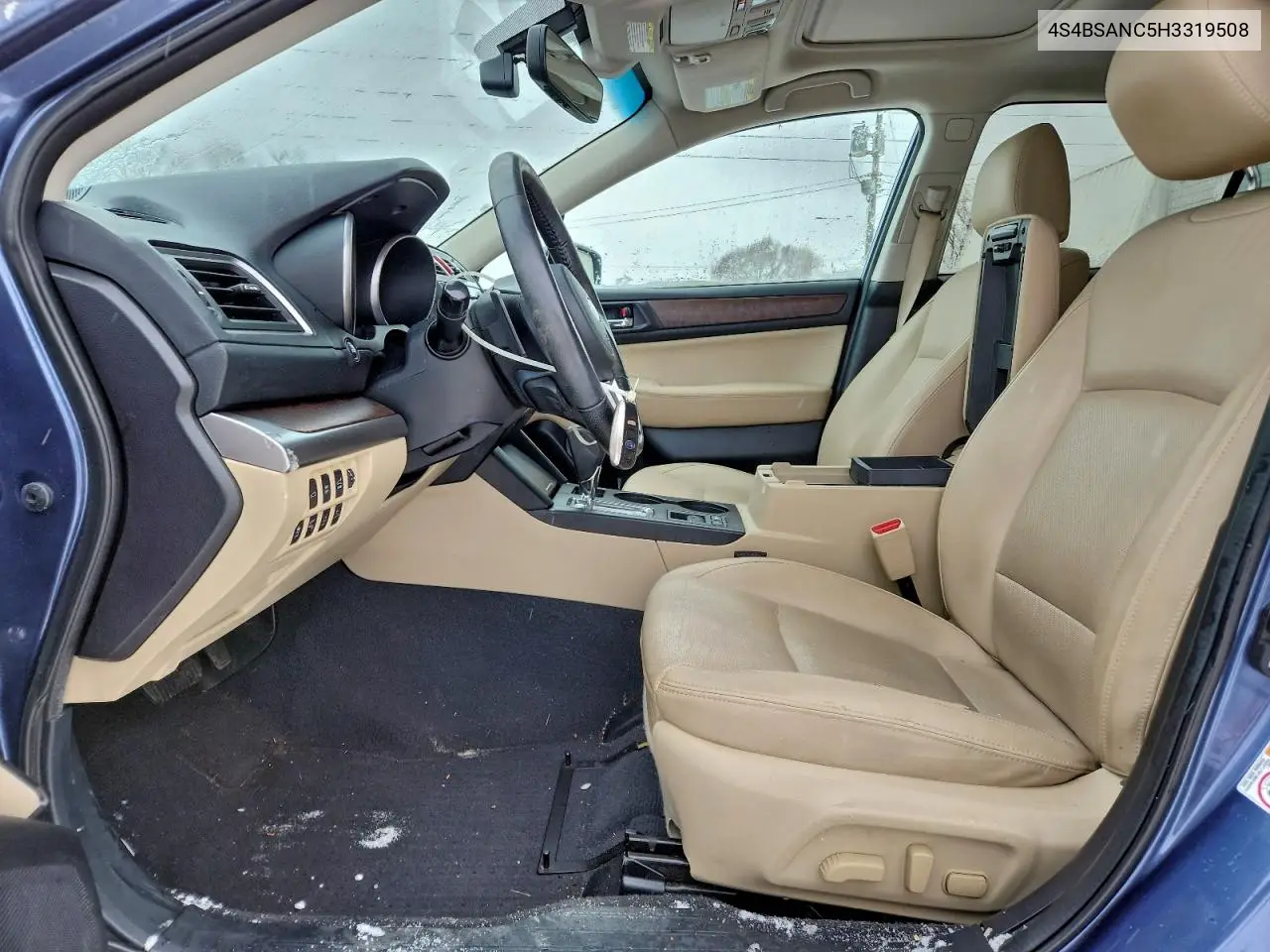4S4BSANC5H3319508 2017 Subaru Outback 2.5I Limited