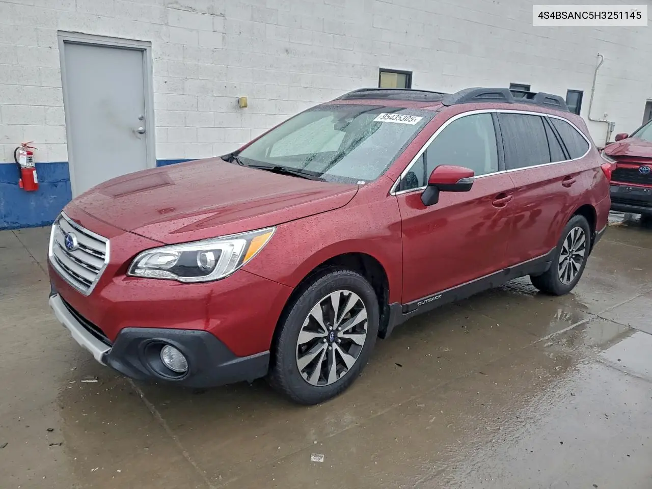 4S4BSANC5H3251145 2017 Subaru Outback 2.5I Limited