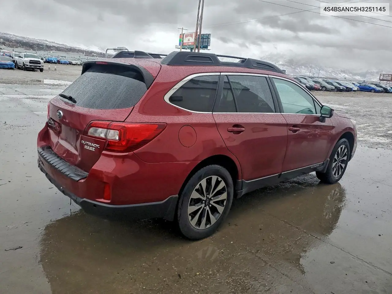 4S4BSANC5H3251145 2017 Subaru Outback 2.5I Limited