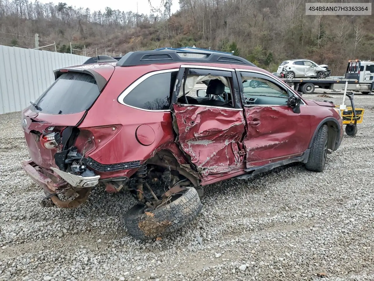 4S4BSANC7H3363364 2017 Subaru Outback 2.5I Limited