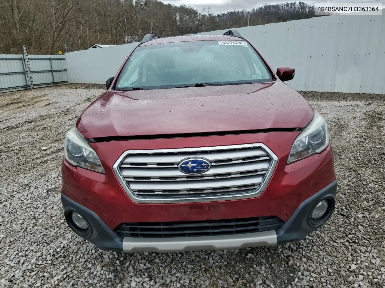 4S4BSANC7H3363364 2017 Subaru Outback 2.5I Limited