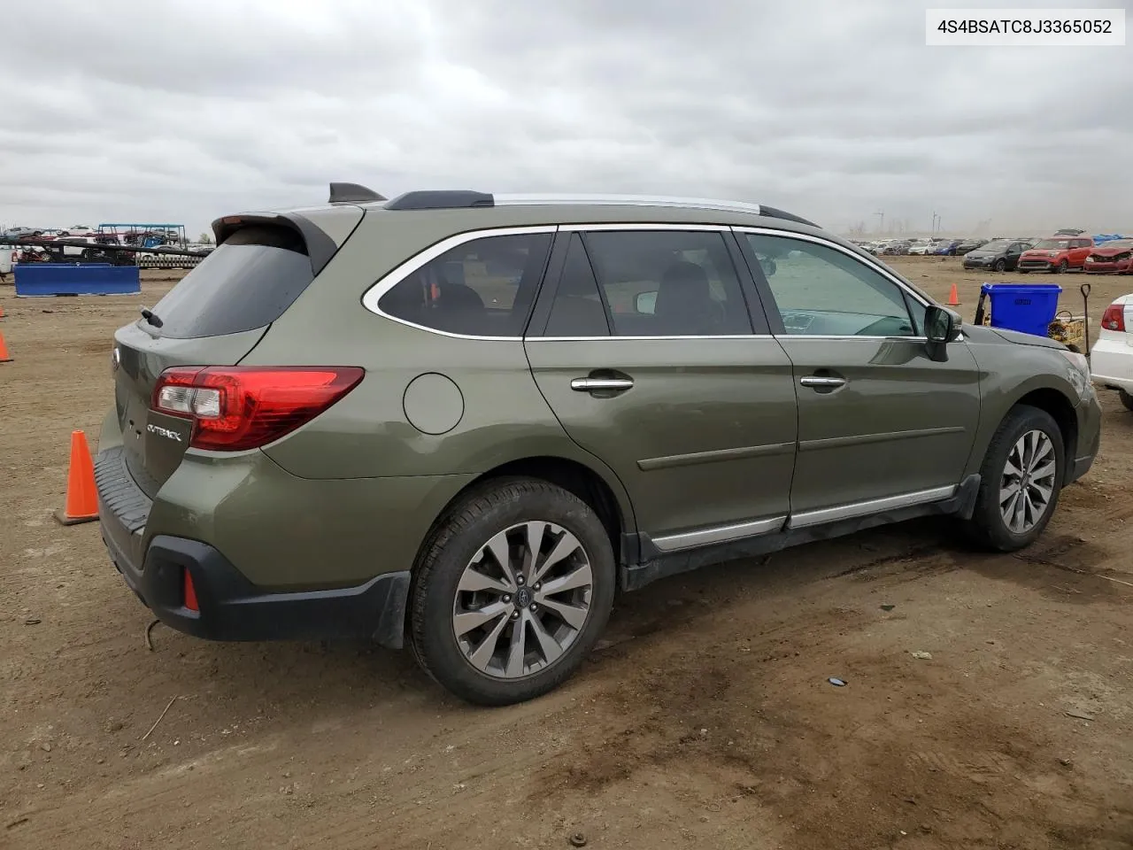 2018 Subaru Outback Touring VIN: 4S4BSATC8J3365052 Lot: 51210314