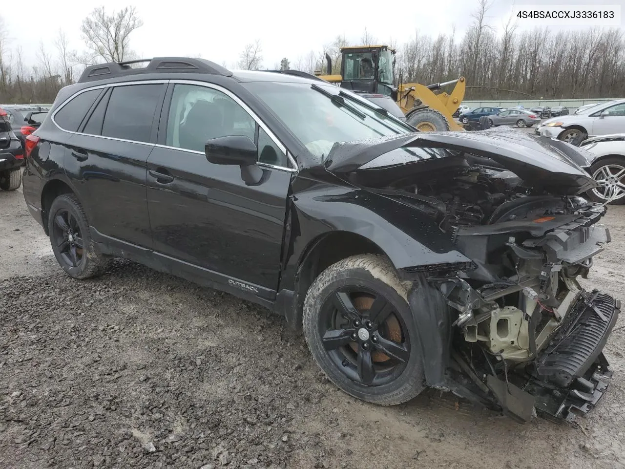 2018 Subaru Outback 2.5I Premium VIN: 4S4BSACCXJ3336183 Lot: 51435514