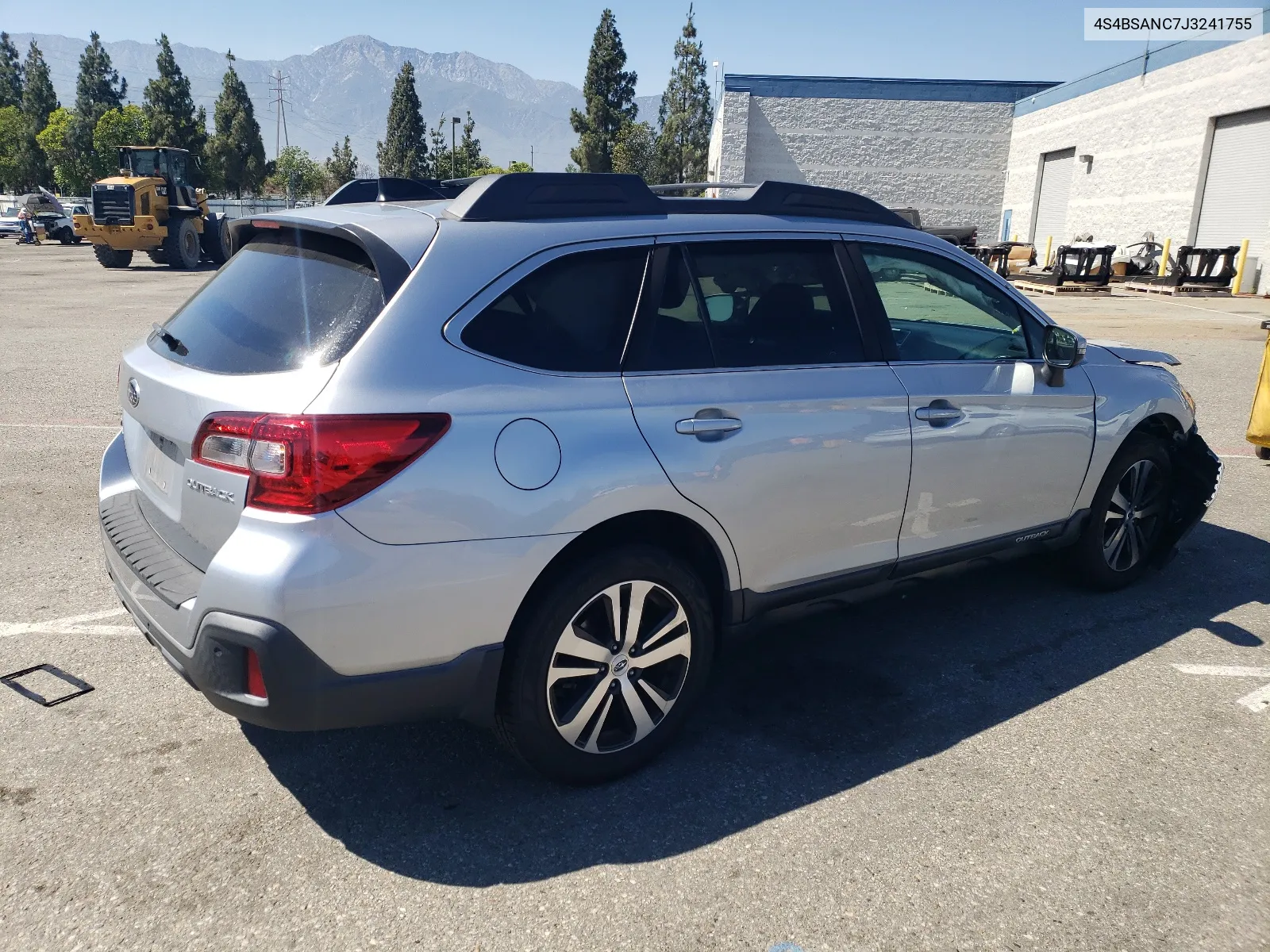 2018 Subaru Outback 2.5I Limited VIN: 4S4BSANC7J3241755 Lot: 61961214