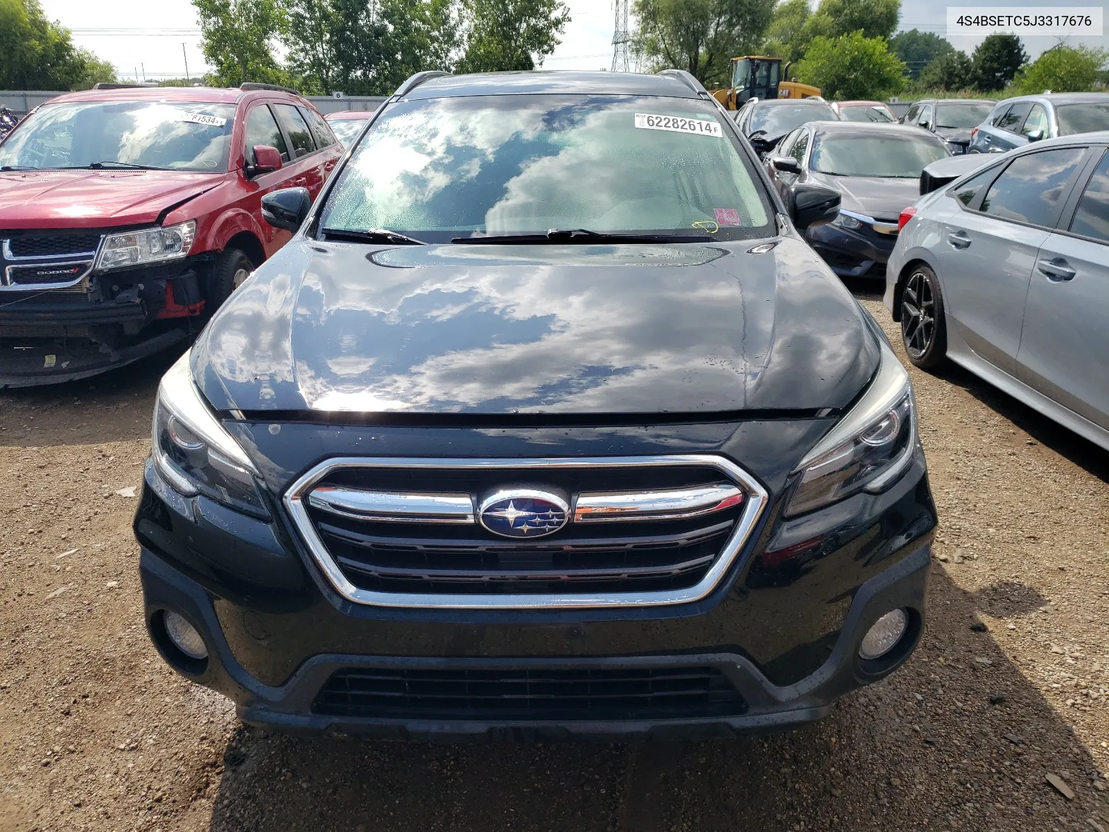 2018 Subaru Outback Touring VIN: 4S4BSETC5J3317676 Lot: 62282614