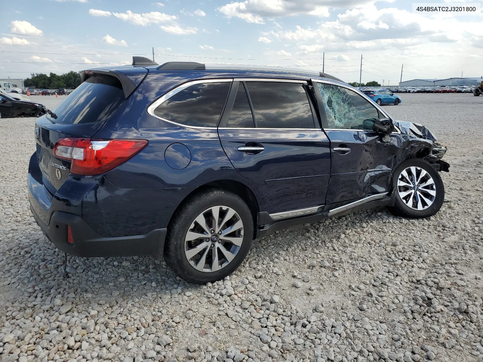 2018 Subaru Outback Touring VIN: 4S4BSATC2J3201800 Lot: 62562364