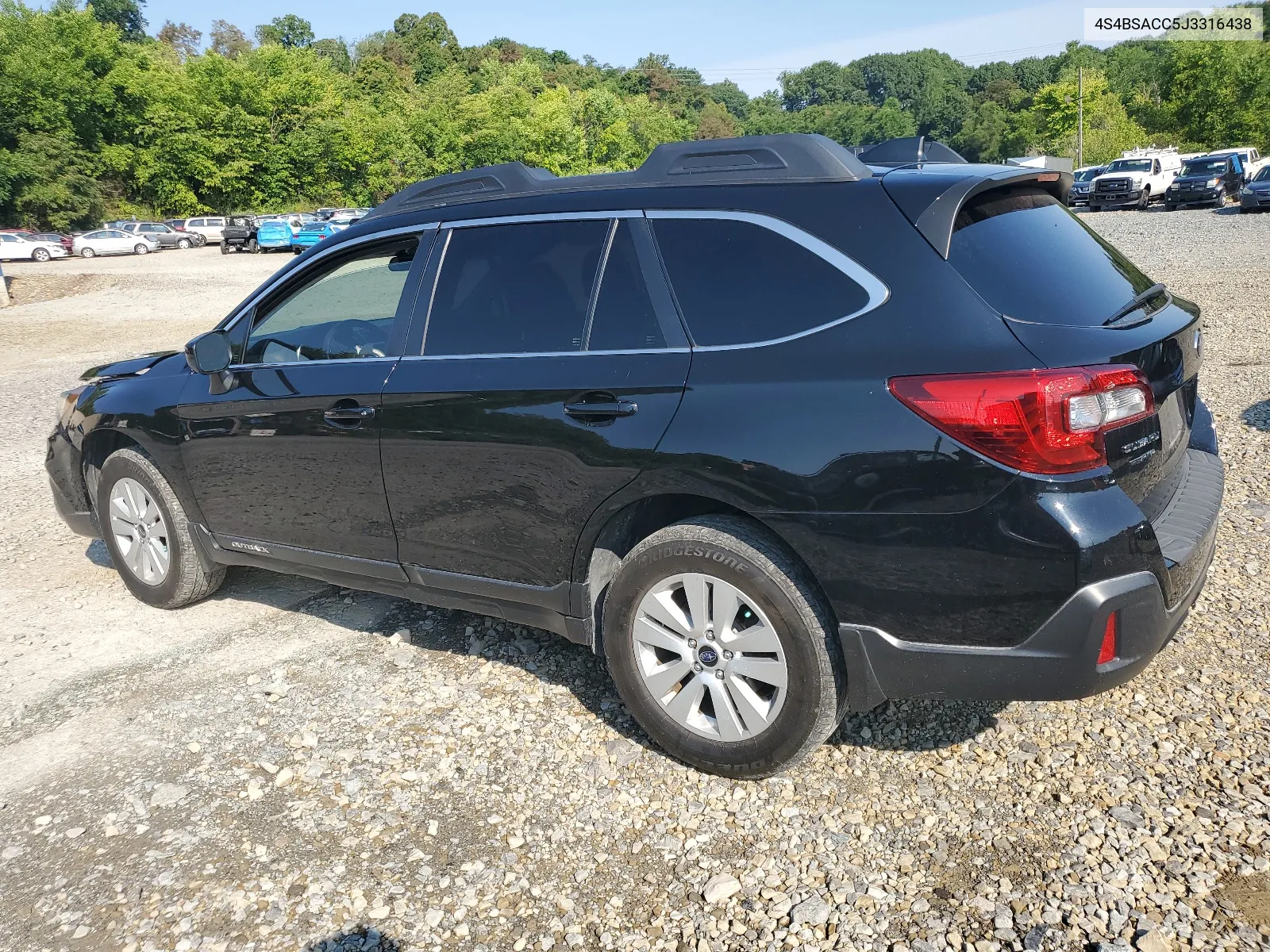 2018 Subaru Outback 2.5I Premium VIN: 4S4BSACC5J3316438 Lot: 63167864