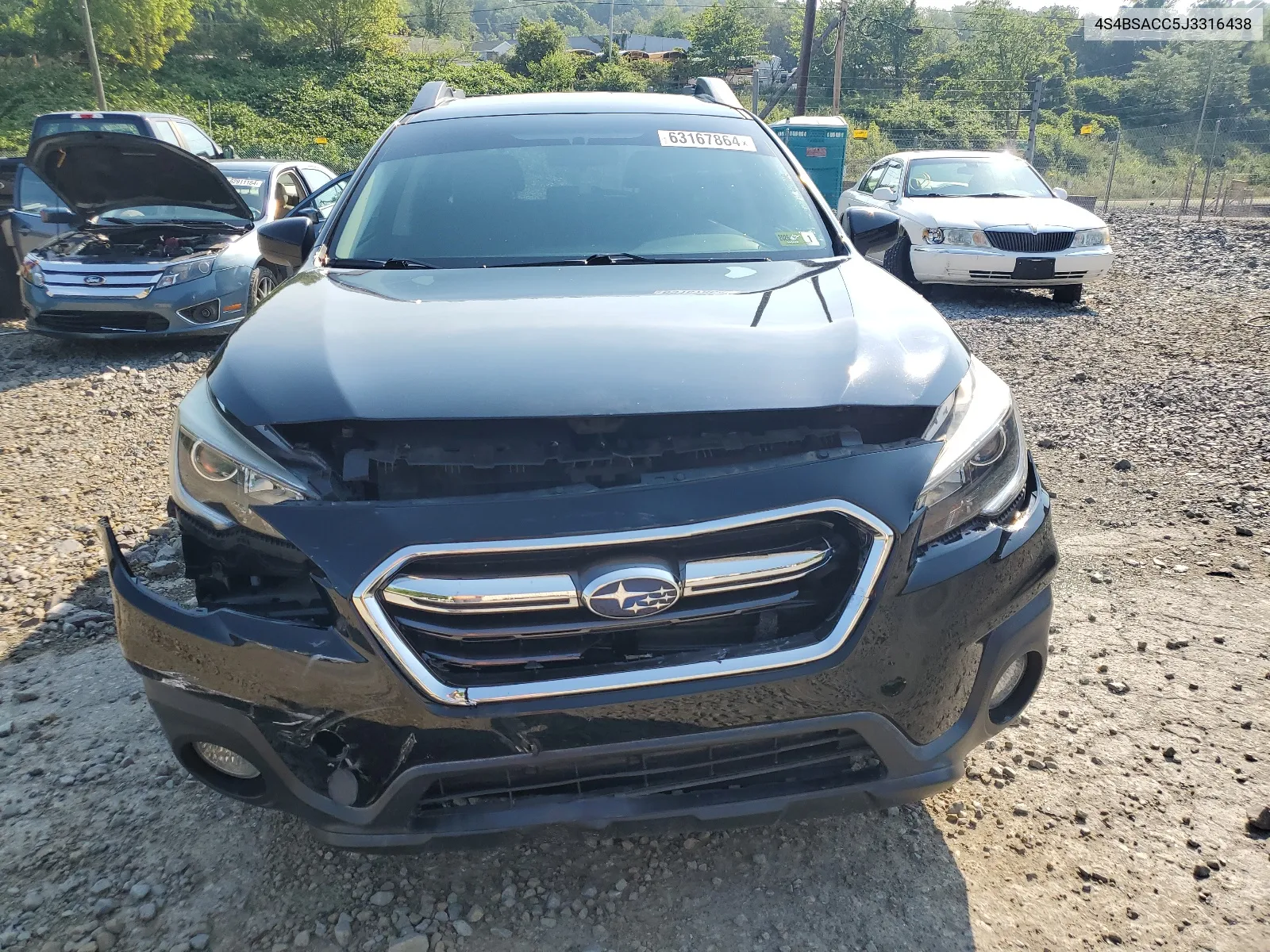 2018 Subaru Outback 2.5I Premium VIN: 4S4BSACC5J3316438 Lot: 63167864