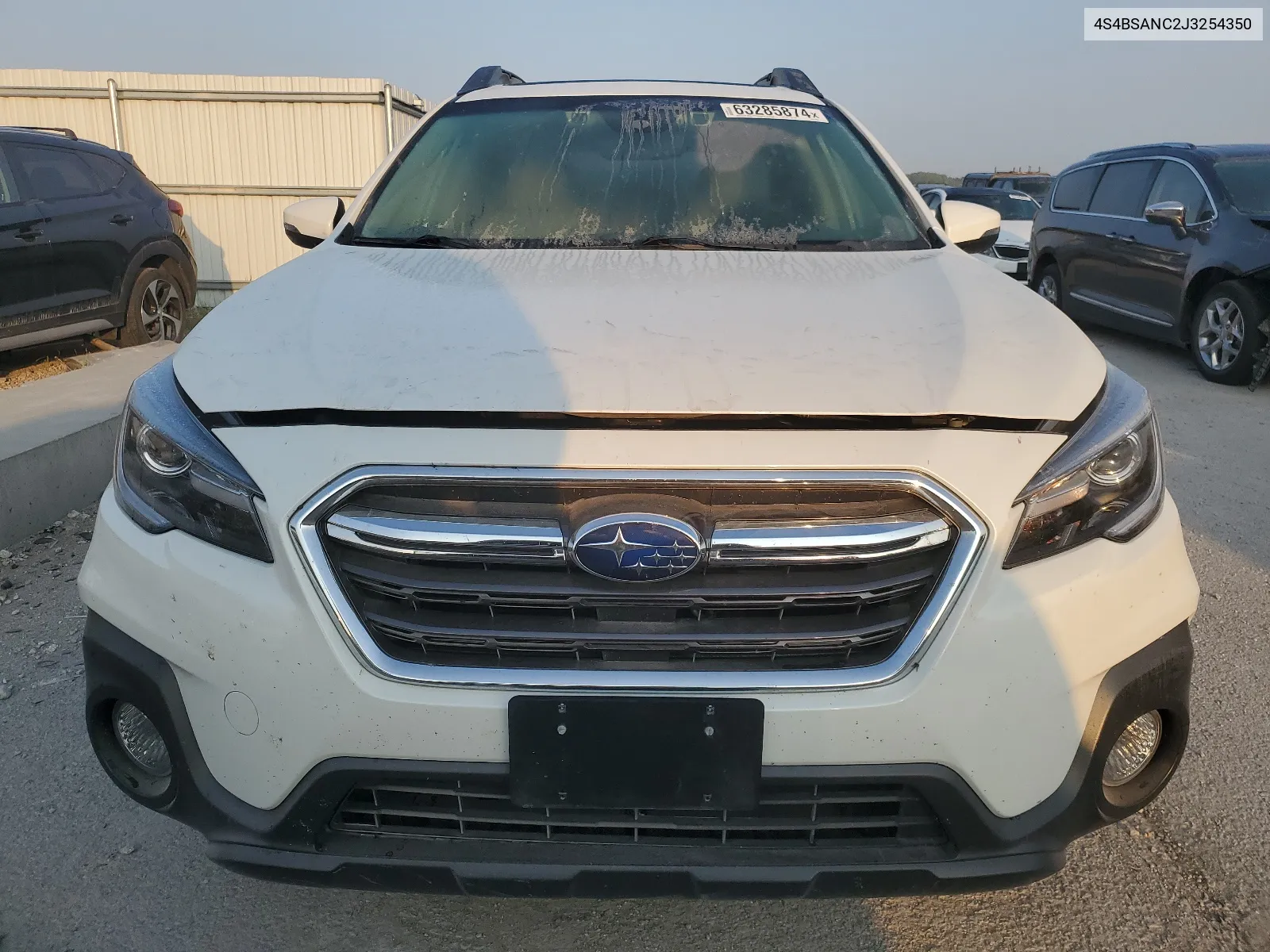 2018 Subaru Outback 2.5I Limited VIN: 4S4BSANC2J3254350 Lot: 63285874