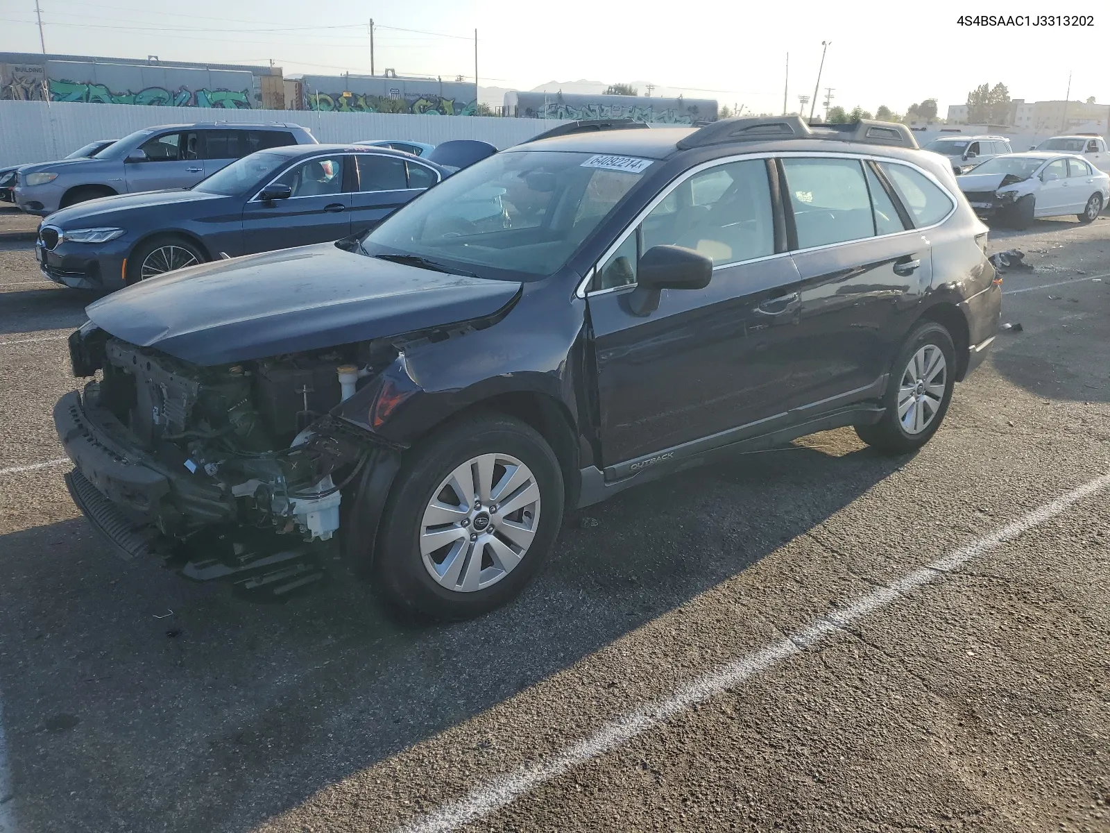 2018 Subaru Outback 2.5I VIN: 4S4BSAAC1J3313202 Lot: 64092214