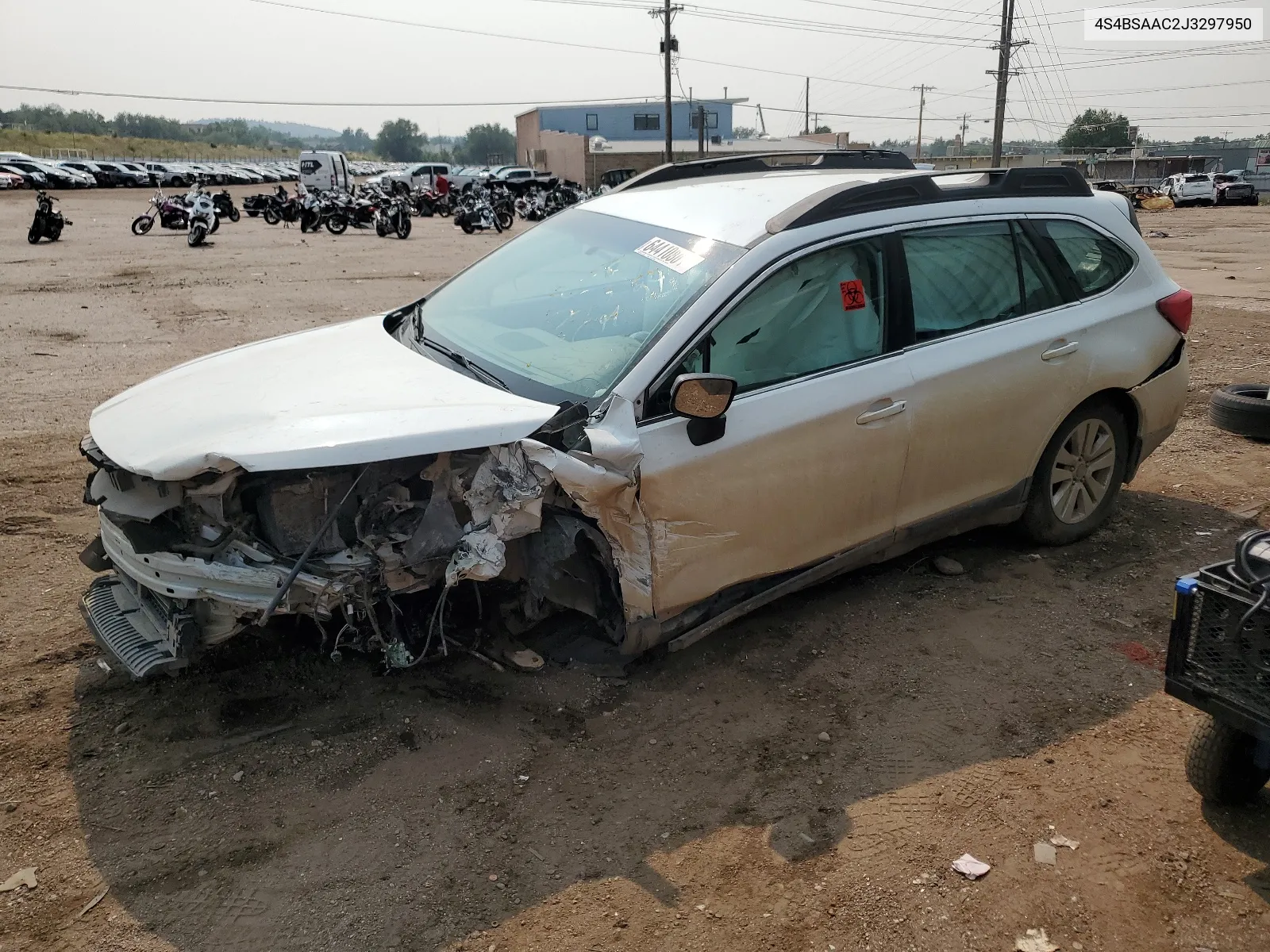 4S4BSAAC2J3297950 2018 Subaru Outback 2.5I