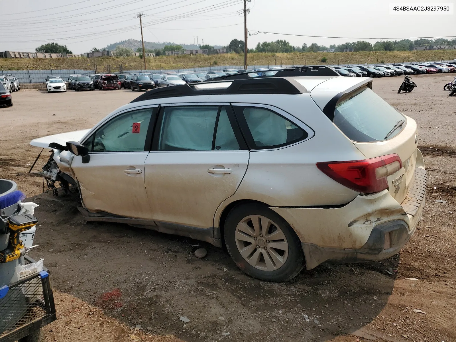 2018 Subaru Outback 2.5I VIN: 4S4BSAAC2J3297950 Lot: 64410804