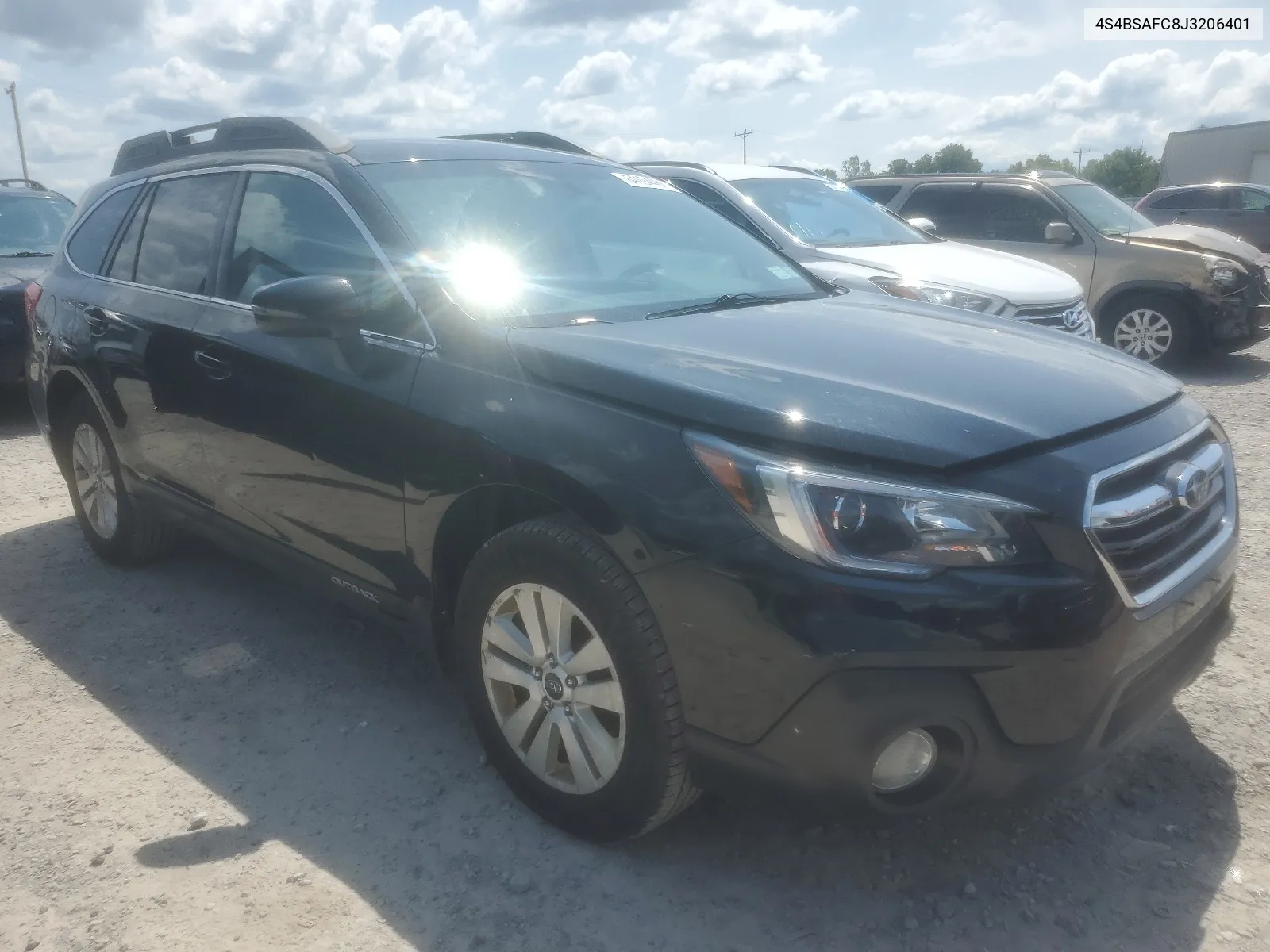 2018 Subaru Outback 2.5I Premium VIN: 4S4BSAFC8J3206401 Lot: 64494484