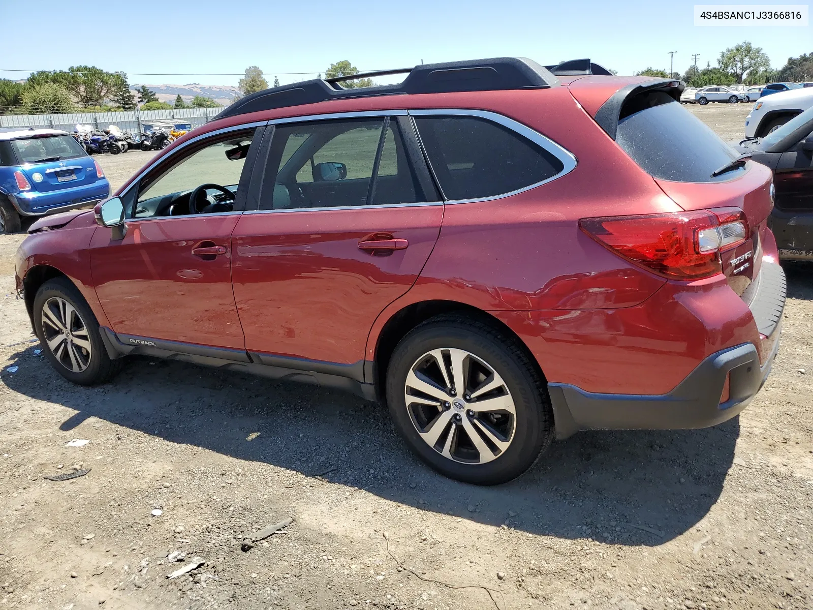 4S4BSANC1J3366816 2018 Subaru Outback 2.5I Limited