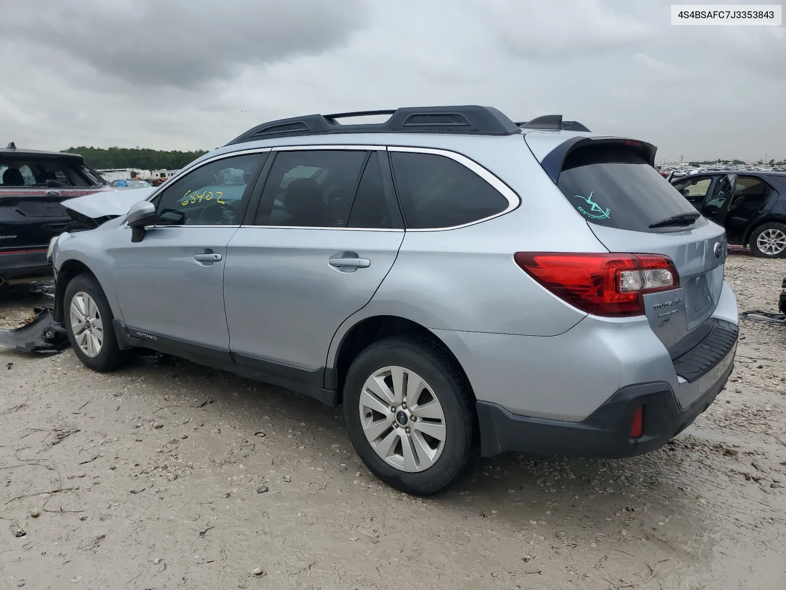 2018 Subaru Outback 2.5I Premium VIN: 4S4BSAFC7J3353843 Lot: 65006994