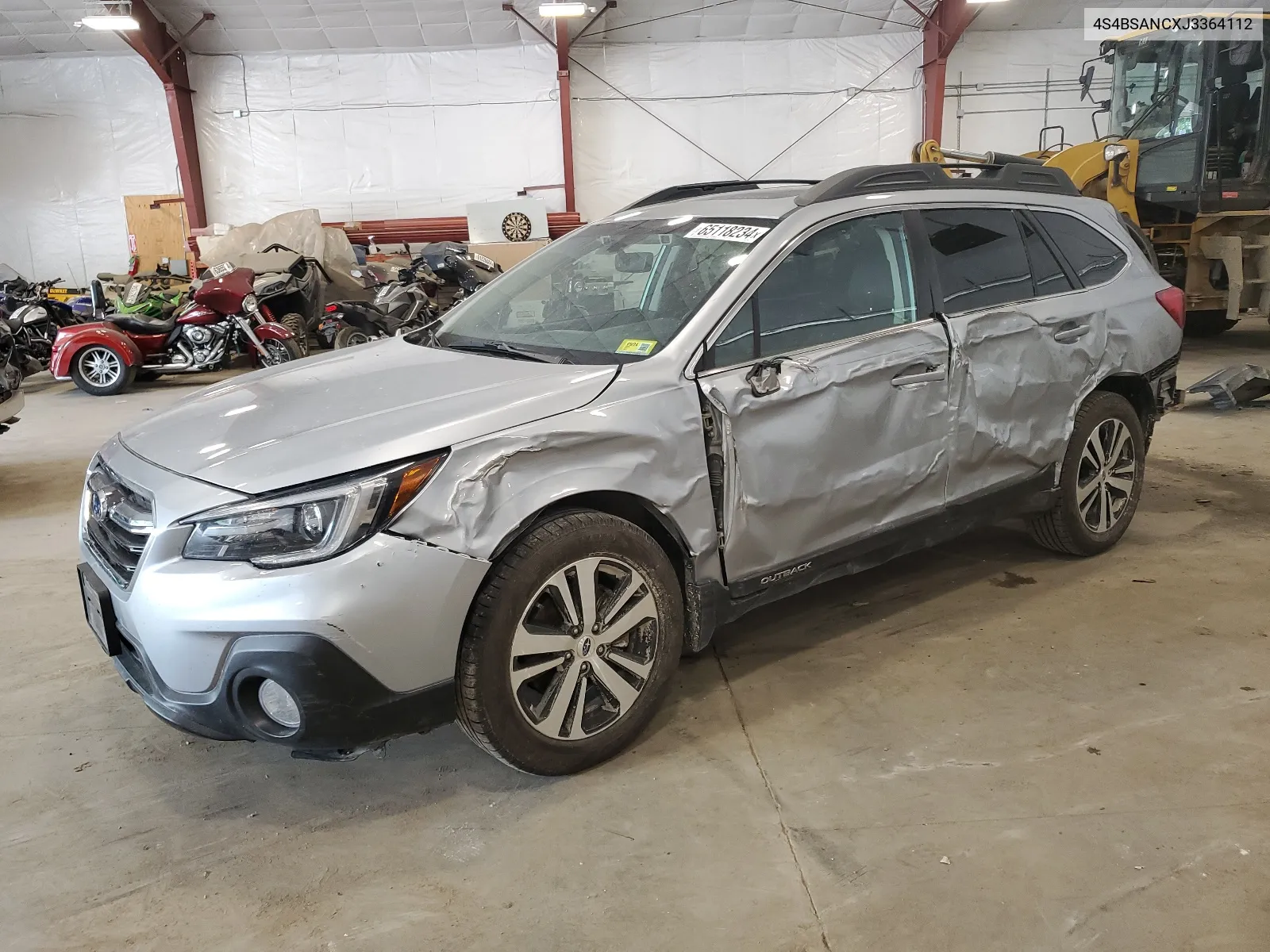 2018 Subaru Outback 2.5I Limited VIN: 4S4BSANCXJ3364112 Lot: 65118234