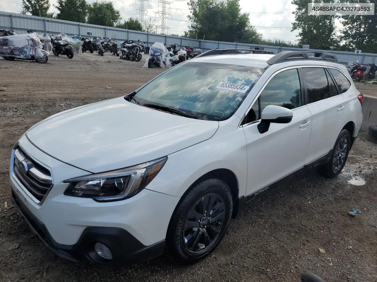 2018 Subaru Outback 2.5I Premium VIN: 4S4BSAFC4J3273593 Lot: 65385934