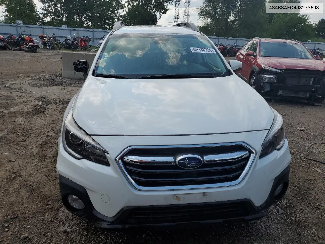 2018 Subaru Outback 2.5I Premium VIN: 4S4BSAFC4J3273593 Lot: 65385934