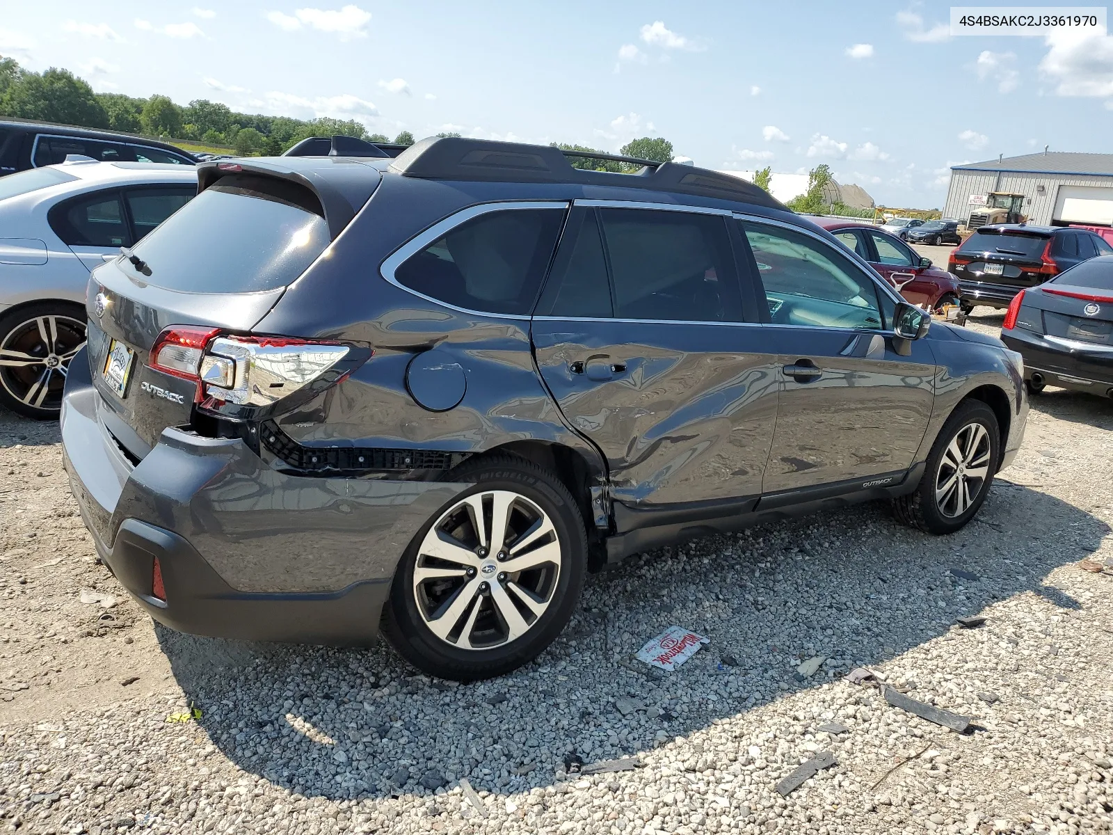 4S4BSAKC2J3361970 2018 Subaru Outback 2.5I Limited