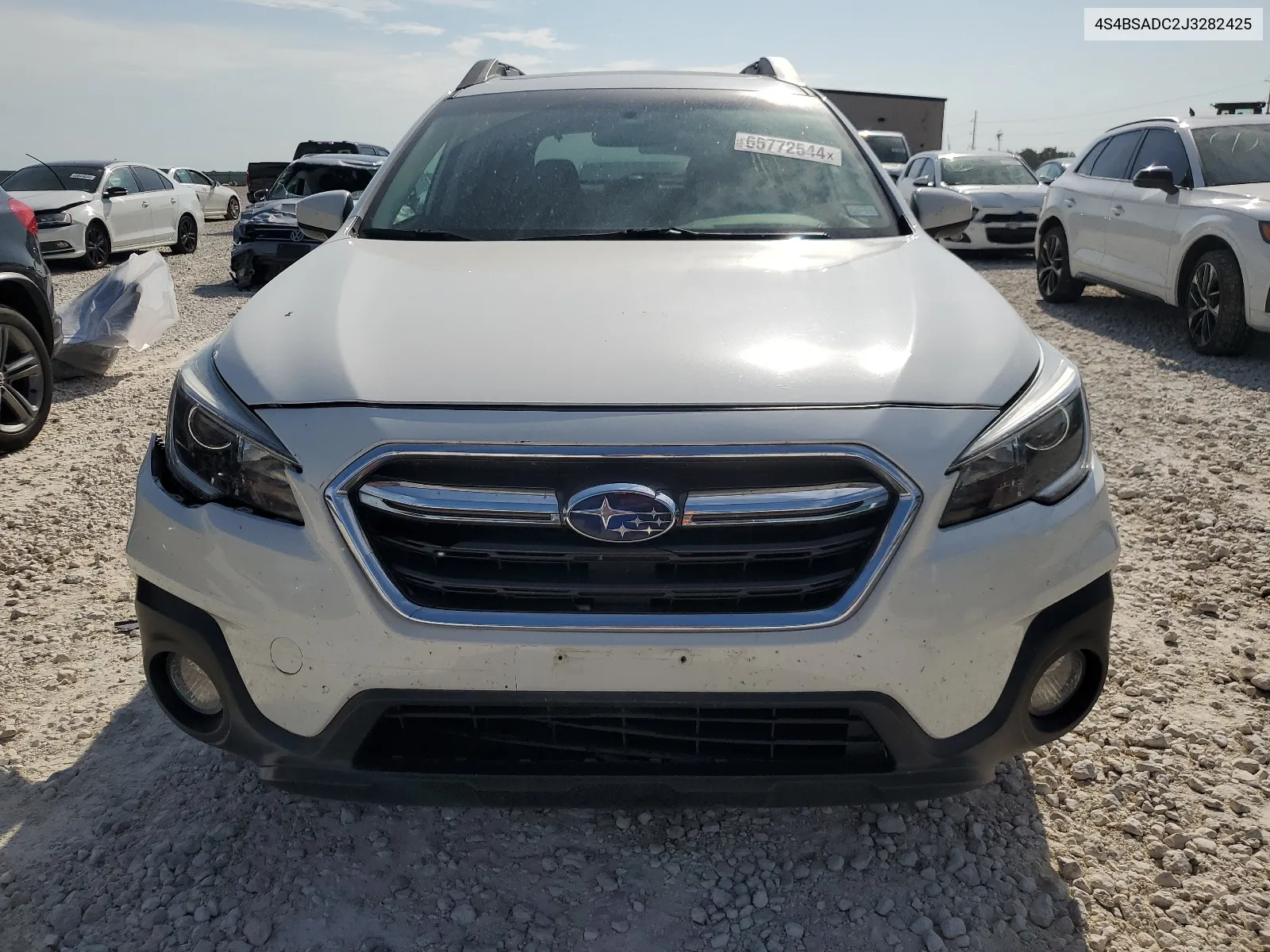 2018 Subaru Outback 2.5I Premium VIN: 4S4BSADC2J3282425 Lot: 65772544