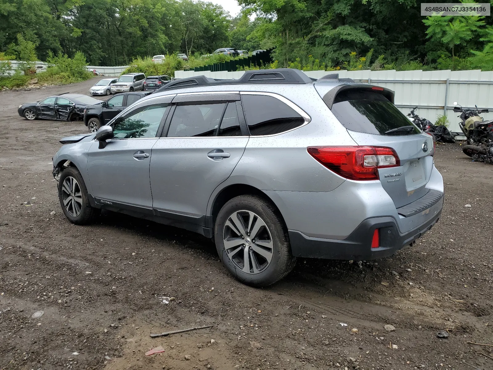 2018 Subaru Outback 2.5I Limited VIN: 4S4BSANC7J3354136 Lot: 65826484