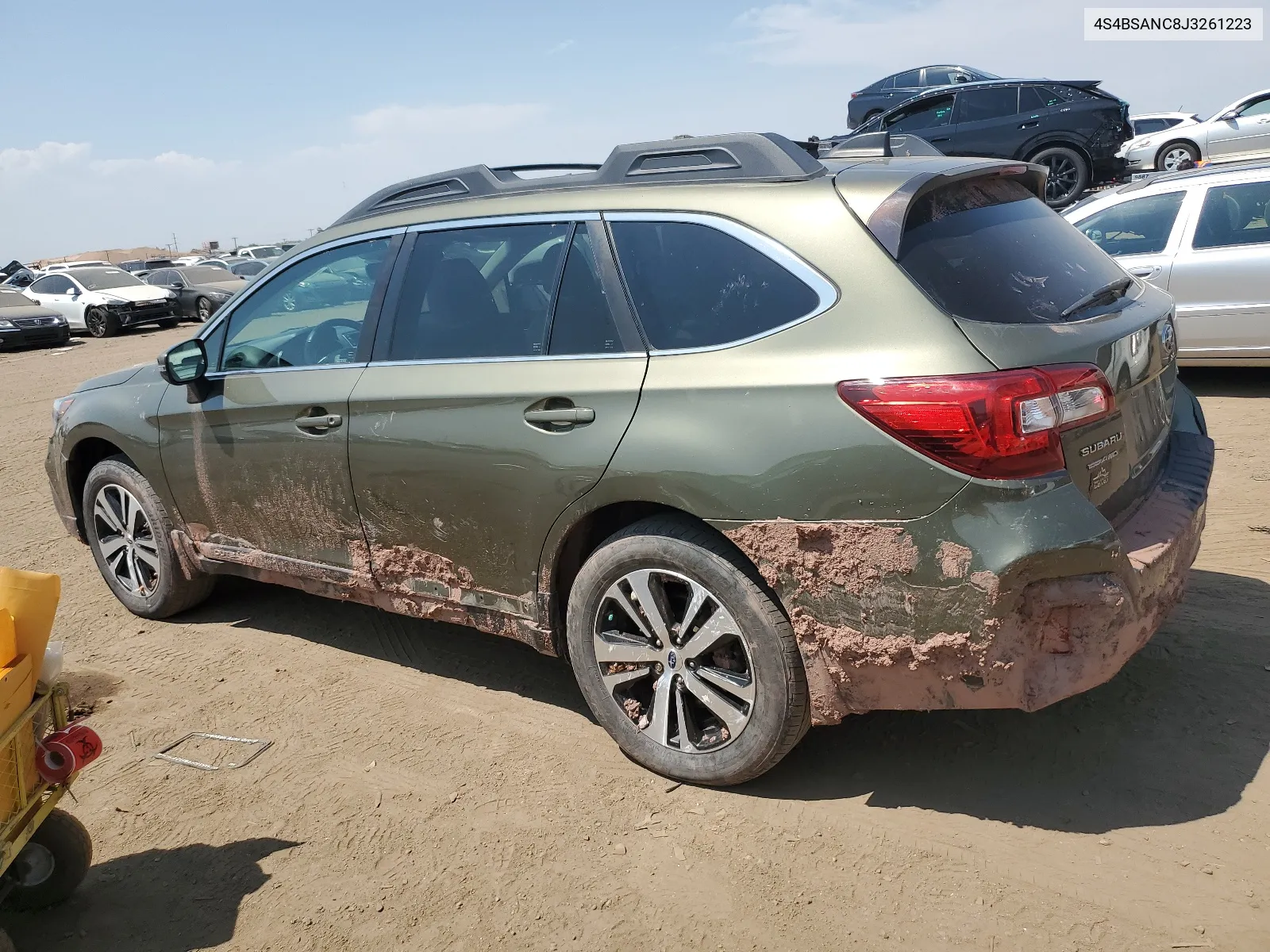 4S4BSANC8J3261223 2018 Subaru Outback 2.5I Limited