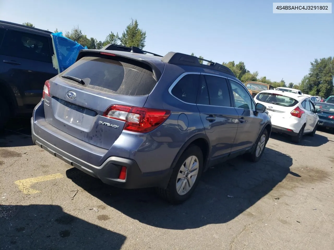 2018 Subaru Outback 2.5I Premium VIN: 4S4BSAHC4J3291802 Lot: 66148774