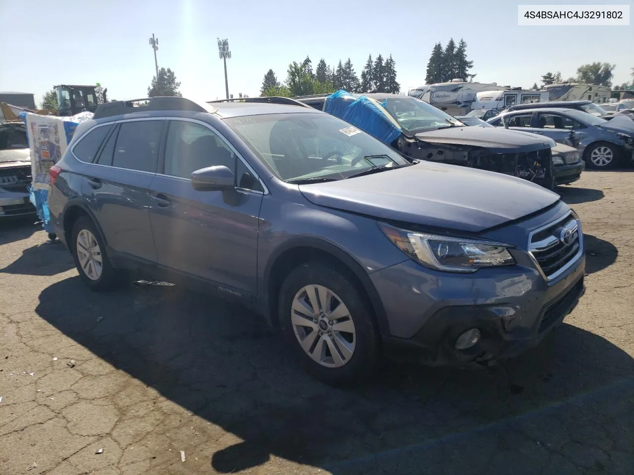 2018 Subaru Outback 2.5I Premium VIN: 4S4BSAHC4J3291802 Lot: 66148774