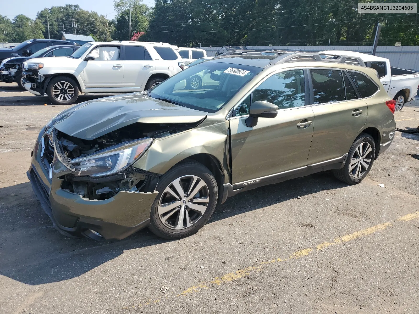 4S4BSANC1J3204605 2018 Subaru Outback 2.5I Limited