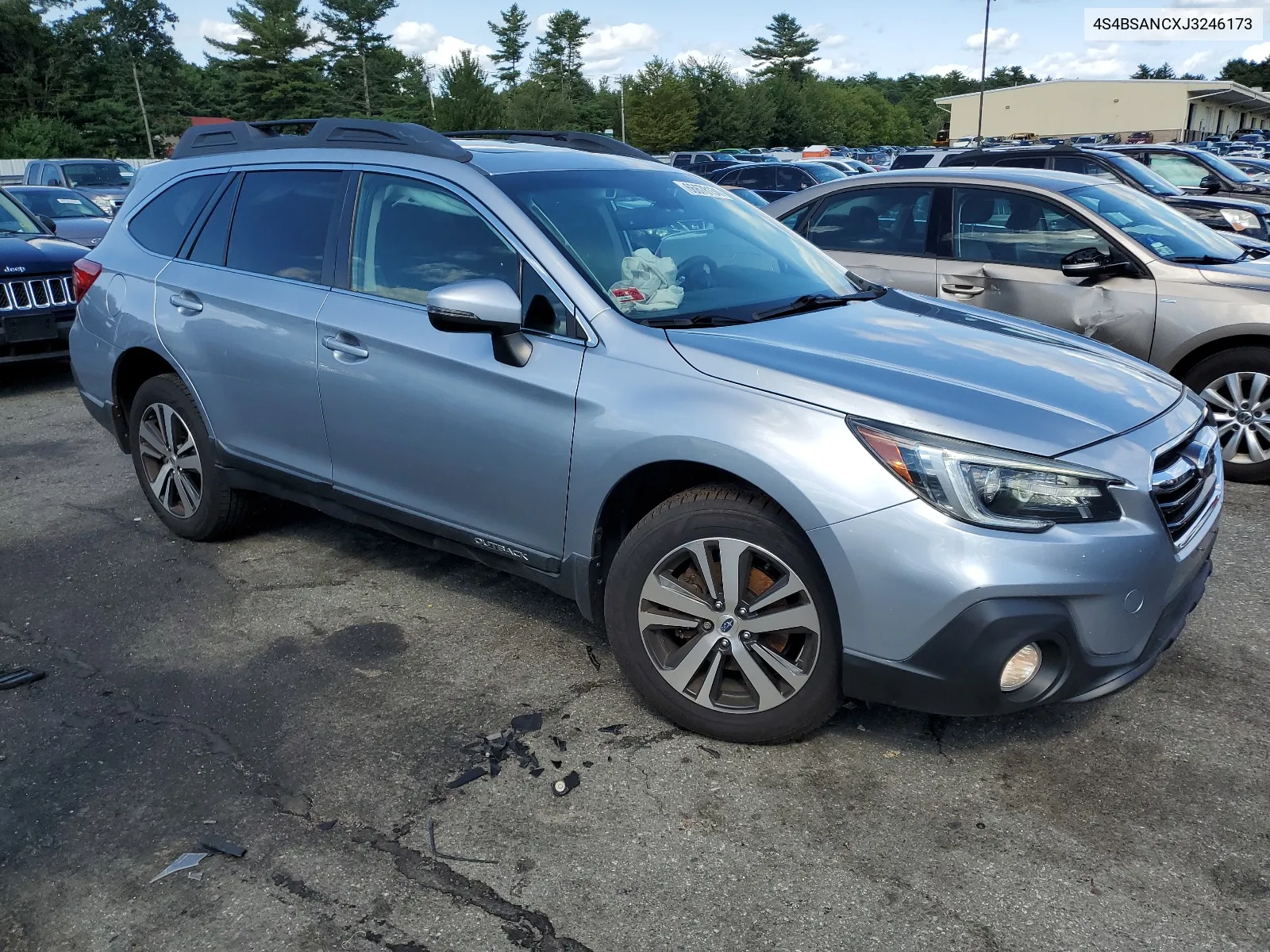 2018 Subaru Outback 2.5I Limited VIN: 4S4BSANCXJ3246173 Lot: 66678134