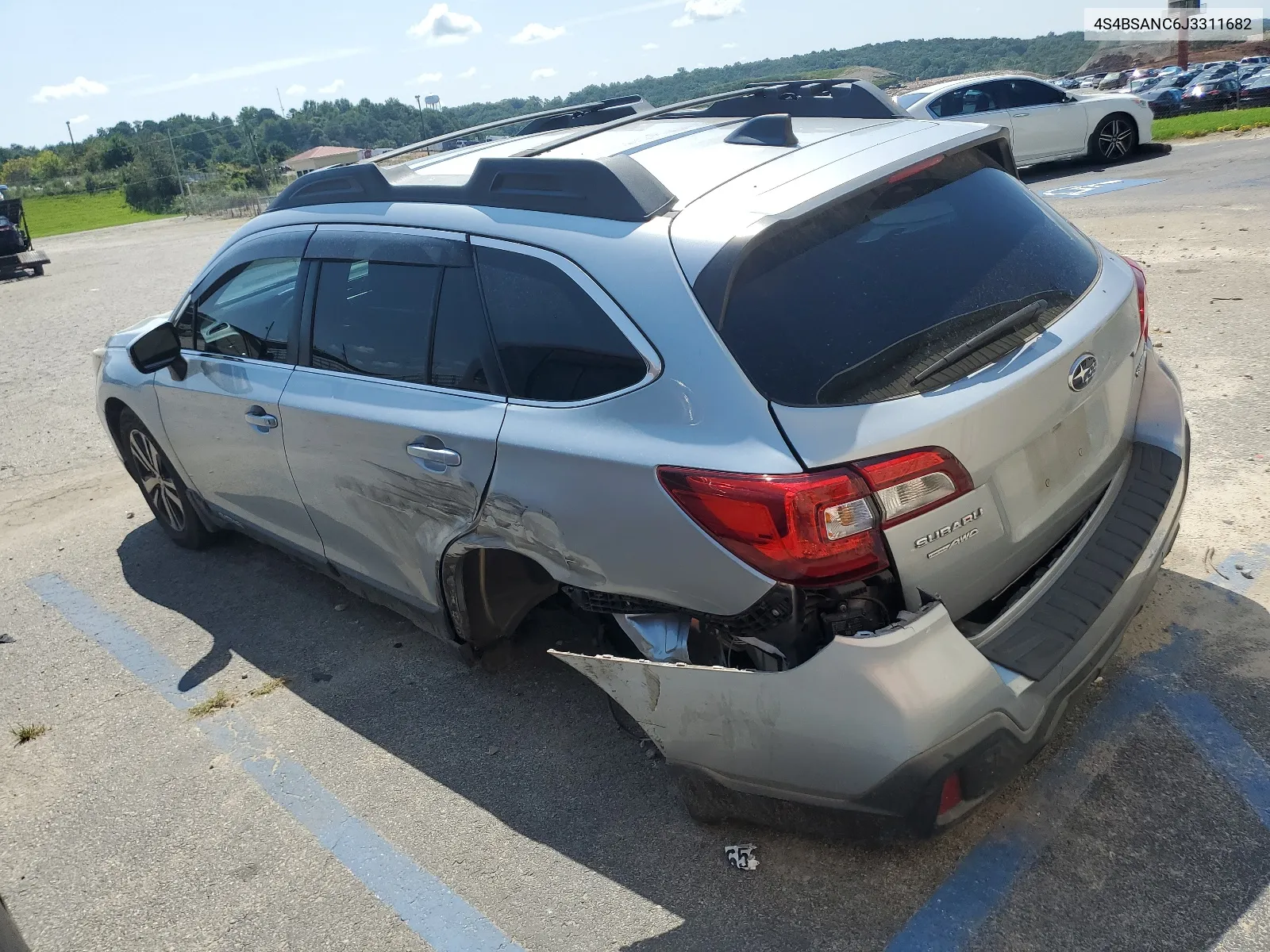 2018 Subaru Outback 2.5I Limited VIN: 4S4BSANC6J3311682 Lot: 66746234