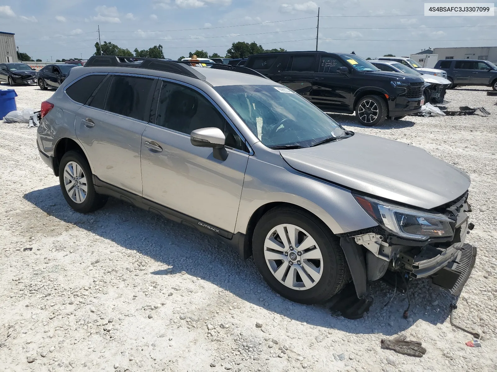 2018 Subaru Outback 2.5I Premium VIN: 4S4BSAFC3J3307099 Lot: 66966004