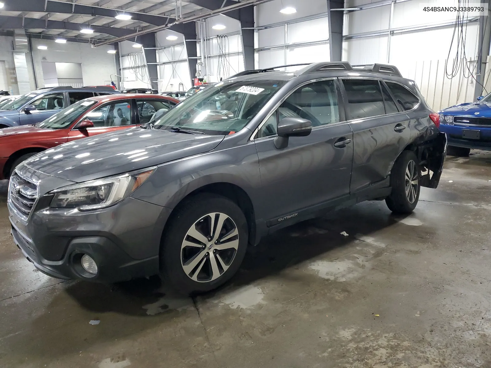 4S4BSANC9J3389793 2018 Subaru Outback 2.5I Limited